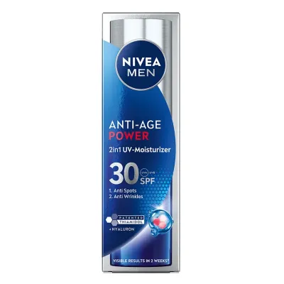 Крем для лица мужской NIVEA Men Anti-Age Power увлажняющий, SPF 30, против пигментных пятен, 50 мл