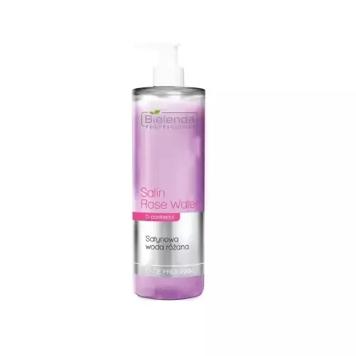 Тоник-вода для лица Bielenda Professional Satin Rose Water розовая, освежающая, для всех типов кожи, 500 мл