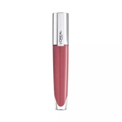 Блеск для губ L'Oreal Paris Brilliant Signature Plump-In-Gloss увлажняющий с эффектом объема, тон 412 Heighten, 7 мл