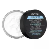 Пудра рассыпчатая Gosh Prime'n Set Powder 003 Hydration база и фиксация три в одном, с гиалуроновой кислотой, 7 г — фото 1