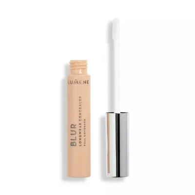 Корректор для лица Lumene Blur Longwear Concealer Dark стойкий, натуральный финиш, 8,5 мл