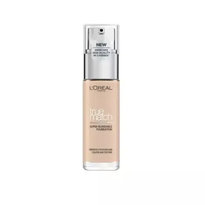 Тональный крем для лица L'Oreal Paris True Match 0.5.R/0.5.C Porcelain Rose ухаживающая формула, стойкое покрытие, 30 мл