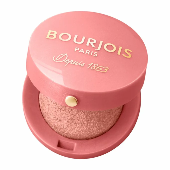 Румяна для лица Bourjois Little Round Pot Blusher 95 Rose de Jaspe запечённые, с кистью и зеркалом, 2,5 г