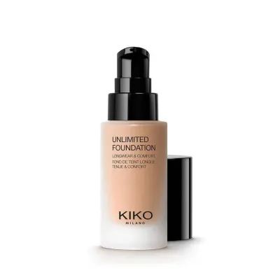 Тональный крем KIKO Milano Unlimited Foundation стойкий, оттенок 5R, бархатное покрытие, 30 мл