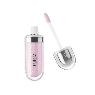 Блеск для губ KIKO Milano 3D Hydra Lipgloss смягчающий увлажняющий, эффект 3D, оттенок 27 Pearly Lavender, 6.5 мл