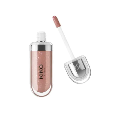 Блеск для губ KIKO Milano 3D Hydra Lipgloss смягчающий увлажняющий, глянцевый финиш, оттенок 20 Chestnut, 6.5 мл