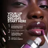 Блеск для губ KIKO Milano 3D Hydra Lipgloss смягчающий розовый, объёмный глянец 3D, оттенок 07 Pink Magnolia, 6.5 мл — фото 3
