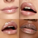 Блеск для губ KIKO Milano 3D Hydra Lipgloss смягчающий персиково-розовый перламутровый, эффект 3D, оттенок 04 Pearly Peach Rose, 6.5 мл — фото 2