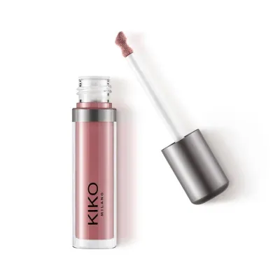Помада для губ жидкая матовая KIKO Milano Lasting Matte Veil Liquid Lip Colour 07 Warm Mauve тёплый лиловый, матовый, 4 мл