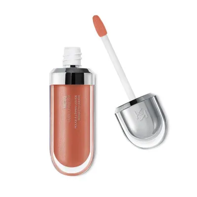 Помада для губ жидкая металлик KIKO Milano Metal Liquid Lip Colour 04 Bronze бронзовый металлик, плотное покрытие, 6.5 мл