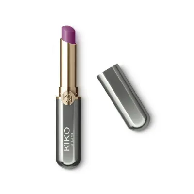 Помада для губ KIKO Milano Unlimited Stylo 23 Violet кремовая стойкая, насыщенный фиолетовый, 2 г