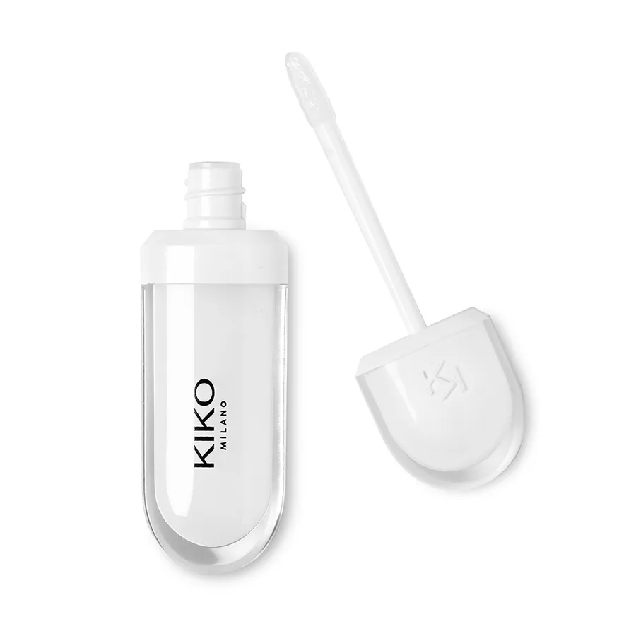 Крем для губ KIKO Milano Lip Volume прозрачный с эффектом увеличения, экстракт кунжута и гиалуроновая кислота, Transparent, 6.5 мл