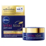 Крем для лица NIVEA Vital Soja Anti-Age ночной восстанавливающий, с соей и маслом ши, 50 мл — фото 4
