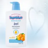 Гель для душа Bambino Rodzina сверхмягкий с соевым маслом и пантенолом, аромат мирабели, для чувствительной кожи, 1000 мл — фото 2