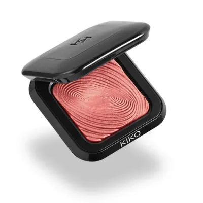 Тени для век KIKO Milano Water Eyeshadow 07 Grapefruit Pink грейпфрутовый розовый, сухое и влажное нанесение, 3 г