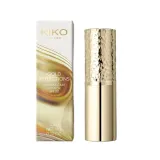 Помада для губ KIKO Milano Gold Reflections Gleam & Care 07 Alluring Red кремовая с SPF 30, классический красный, 3,5 г — фото 2