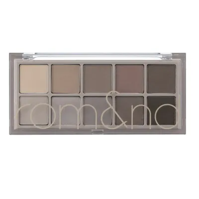 Палетка теней для век Romand Better Than Palette матовые оттенки, стойкая пигментация, 04 Dusty Fog Garden, 7.5 г