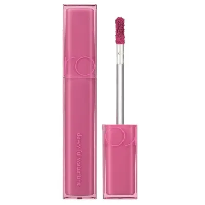 Блеск для губ Romand Dewy Ful Water Tint водянистый тинт со скваланом, губка-аппликатор, оттенок 06 Thulian, 5 г