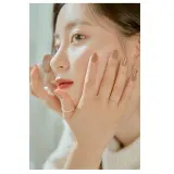 Блеск для губ Romand Dewy Ful Water Tint водный тинт с растительными экстрактами, оттенок 02 Salty Peach, 5 г — фото 2