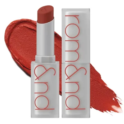 Помада для губ rom&nd Zero Matte Lipstick матовая стойкая, оттенок 02 All That Jazz, 3 г