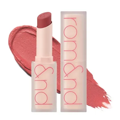 Помада для губ rom&nd Zero Matte Lipstick матовая стойкая, оттенок 07 Envy Me, 3 г