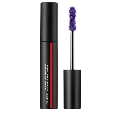 Тушь для ресниц Shiseido Controlled Chaos Mascaraink 03 Violet Vibe объёмная, насыщенный фиолетовый пигмент, 11,5 мл