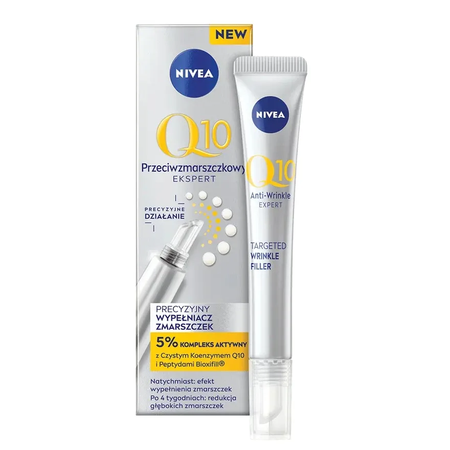 Сыворотка для лица NIVEA Q10 Ekspert филлер от морщин, коэнзим Q10, пептиды, 15 мл