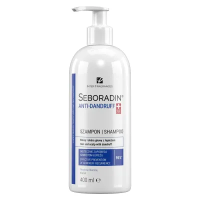 Шампунь против перхоти Seboradin Anti-Dandruff с пироктон оламином, для сухой и жирной перхоти, 400 мл