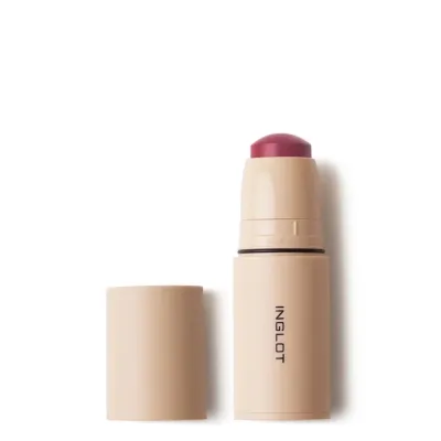 Румяна кремовые в стике Inglot Cream Stick Blush ярко-розовые насыщенные, intense pink 213, 6,2 г