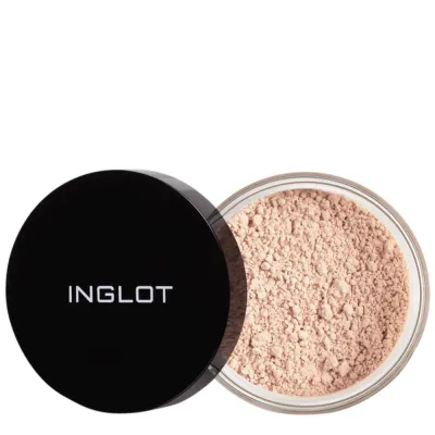 Пудра для лица Inglot рассыпчатая полупрозрачная под глаза, фиксация консилера, 73, 2,2 г
