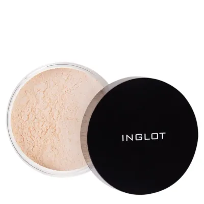 Пудра для лица Inglot HD NF рассыпчатая финишная с алмазной пудрой, 43, 4,5 г