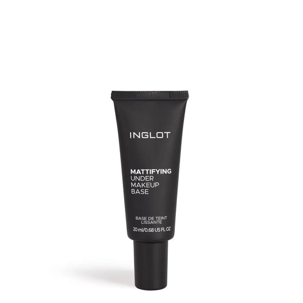 База под макияж Inglot матирующая, гелевая текстура, контроль блеска, 20 мл