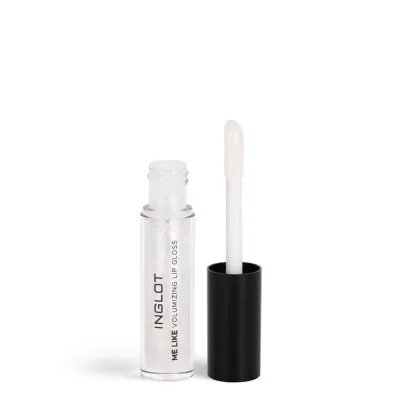Блеск для губ Inglot Me Like Sparkling Finish 63 с эффектом объёма, искристый глянец, 4,8 мл
