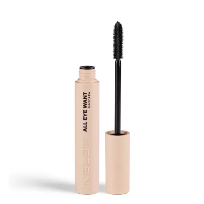 Тушь для ресниц Inglot All Eye Want чёрная удлиняющая разделяющая, 8,5 мл