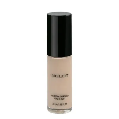 Тональный крем Inglot AMC сияющий, натуральное покрытие, оттенок LW500, 30 мл