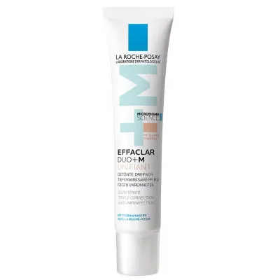 Тонирующий крем для лица La Roche Posay Effaclar Duo+M Unifiant Medium для кожи с несовершенствами матовый финиш, 40 мл