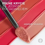 Помада для губ жидкая L'Oreal Paris Infaillible Matte Resistance матовая стойкая, оттенок 105 Breakfast In Bed, 5 мл — фото 4