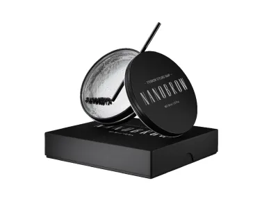 Мыло для бровей Nanobrow Eyebrow Styling Soap гелевое, укладка без воды, длительная фиксация, 30 г