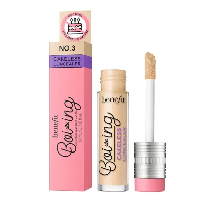 Консилер для лица Benefit Boi-Ing Cakeless Concealer 03 Light Neutral стойкий, плотное перекрытие, 5 мл