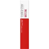 Помада для губ жидкая Maybelline Super Stay Matte Ink матовая стойкая, оттенок 320 Individualist, 5 мл — фото 3