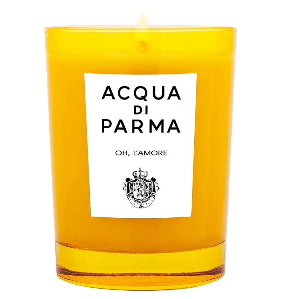 Свеча ароматическая Acqua di Parma Oh L'Amore пряная, чёрный перец и гвоздика, до 50 часов, 200 г