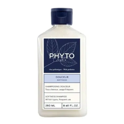 Шампунь PHYTO Softness деликатный для всей семьи с пребиотиками и овсяным молочком, 250 мл