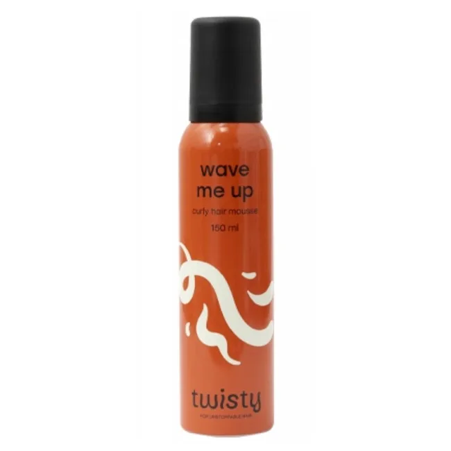 Пенка для укладки Twisty Wave Me Up для кудрявых волос, с бетаином, лёгкая текстура, 150 мл