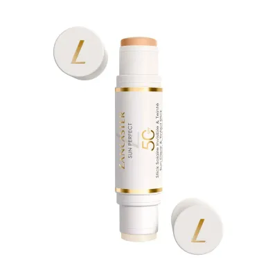 Стик солнцезащитный Lancaster Sun Perfect Clear & Tinted Stick SPF50 двусторонний, прозрачный и тонирующий, 12 г