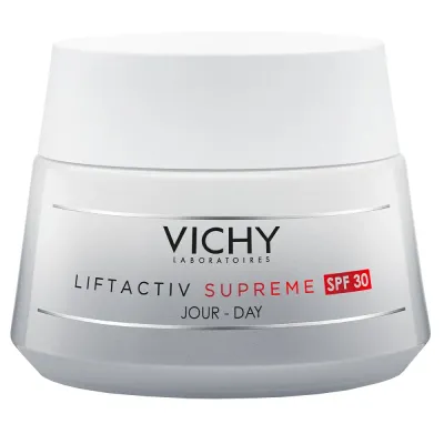 Крем для лица Vichy Liftactiv Supreme против морщин SPF30, с гиалуроновой кислотой, для чувствительной кожи, 50 мл