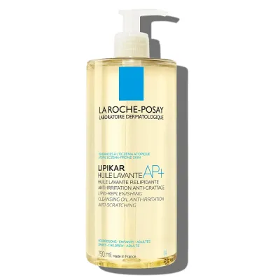 Масло для душа La Roche Posay Lipikar Cleansing Oil AP+ очищающее для сухой и чувствительной кожи, для всей семьи, 750 мл