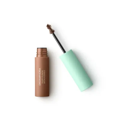 Тушь для бровей KIKO Milano Dreamphoria Fluffy Fusion Brow Pomade муссовая, эффект ламинирования, оттенок 02 Auburn, 4 мл