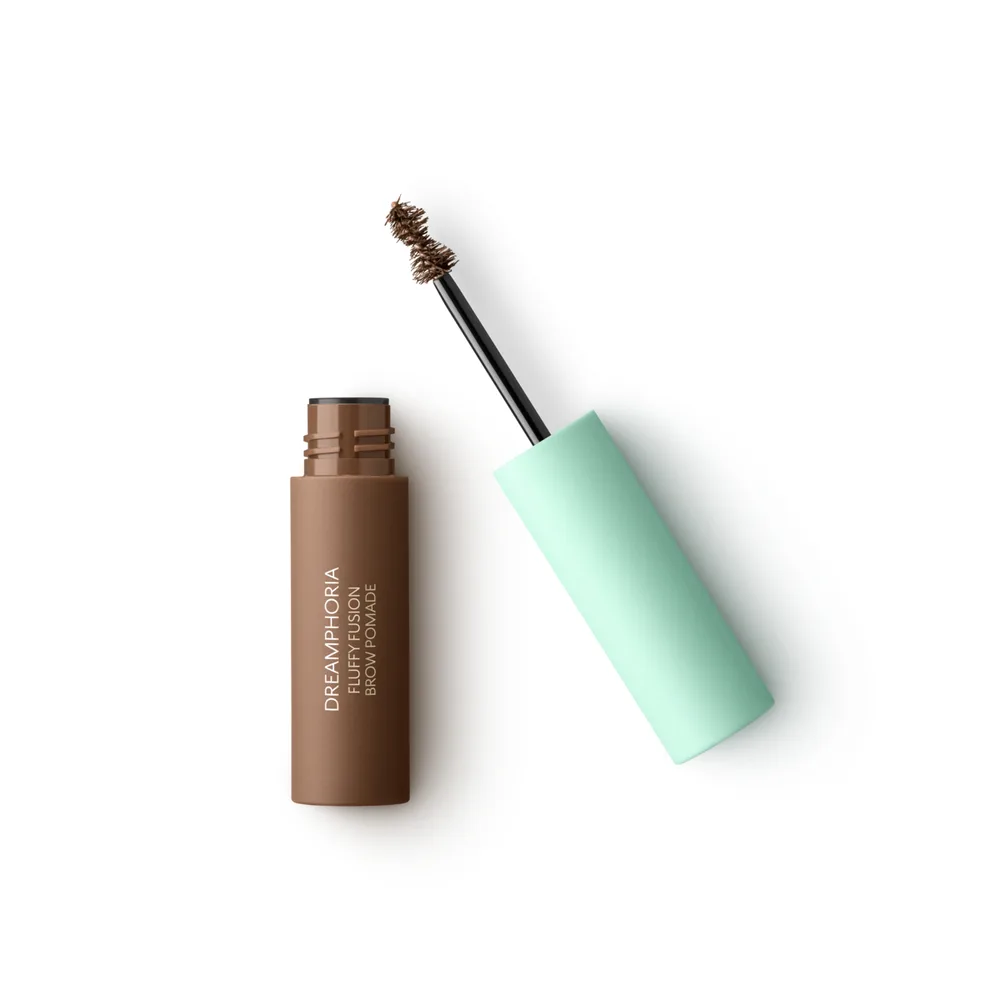 Тушь для бровей KIKO Milano Dreamphoria Fluffy Fusion Brow Pomade муссовая, эффект ламинирования, оттенок 03 Medium Brown, 4 мл