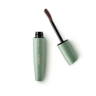 Тушь для ресниц KIKO Milano Kind by KIKO Volume Mascara для объёма, эластомерная щёточка, оттенок 02 Deep Soul, 11 мл