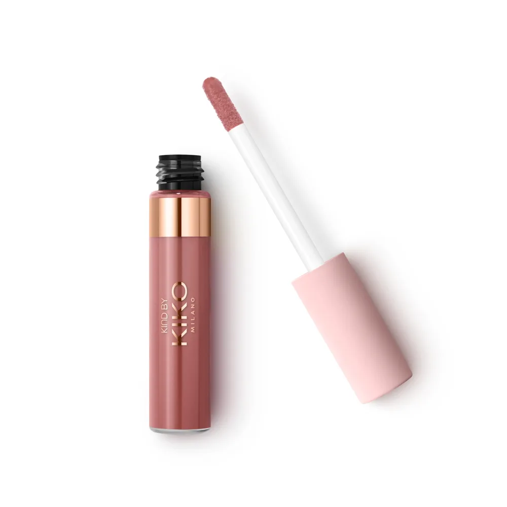 Масло для губ KIKO Milano Kind by KIKO Glowy Hydra Lip Oil увлажняющее, оттеночное, сияющий финиш, оттенок 03 Tender Rosewood, 7 мл